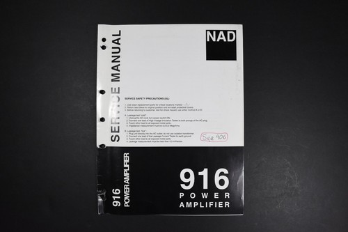 Nad 916 power - nad,