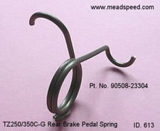 TZ250 Brake Pedal Return