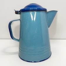 Vintage Enamel Ware Coffee Pot