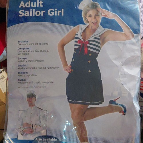 Adult sailor girl - adult, dress