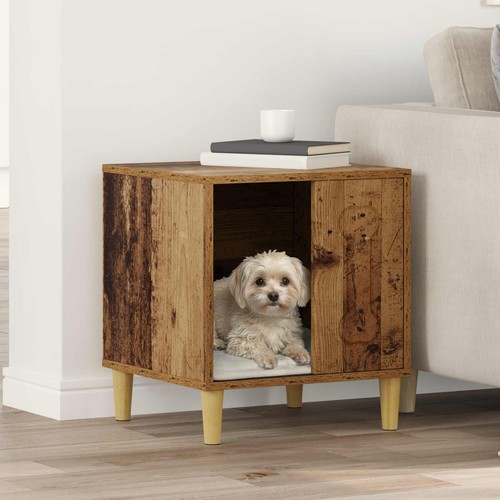 Dog house old wood 42 - wood, x