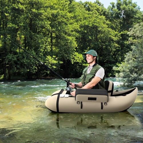 Inflatable fishing float tube - inflatable,