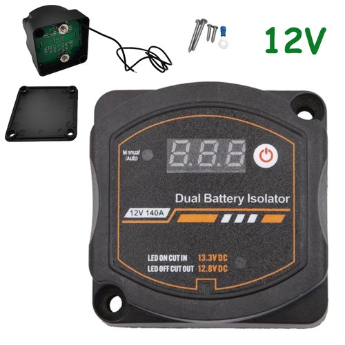 Led split charge relay new - led, 12v