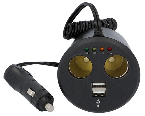 Double socket 12v - socket,
