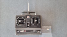 Futaba Attack-R Transmitter FP-T2NR 27mhz AM Xtals pair Vintage rc buggy car 