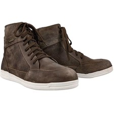 Oxford Kickback Air Motorcycle Motorbike Urban Leather Boots - Brown