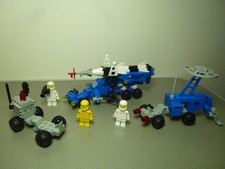 Lego Classic Space Sets Surface Transport, Seismobile and Lunar Rocket Launcher