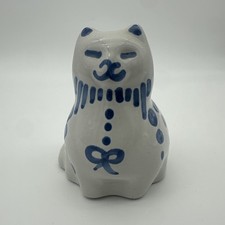 M. A. Hadley Folk Art Blue and