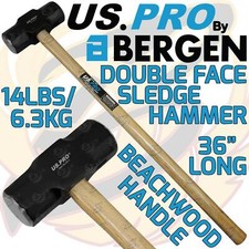 US PRO 14lbs 3ft Sledge Hammer