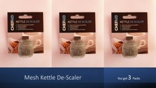 3 x Mesh Kettle Descaler Furring Scale Remover Ball 