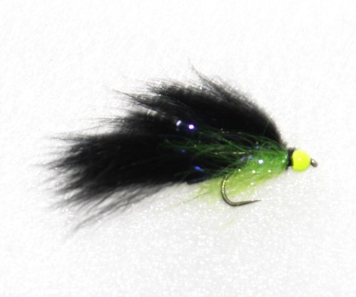 Black mamba trout flies mini - mamba,
