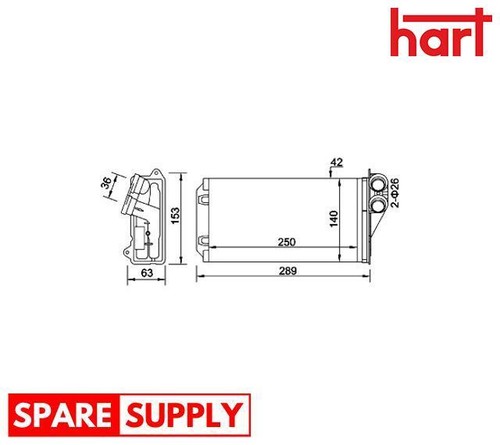 Heat exchanger interior - heat, exchanger,