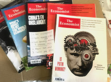 5 x The Economist Magazines