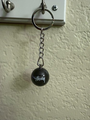Stussy ball keychain - stussy,