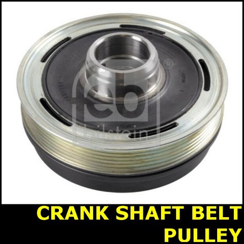 Crankshaft belt pulley - pulley, fits