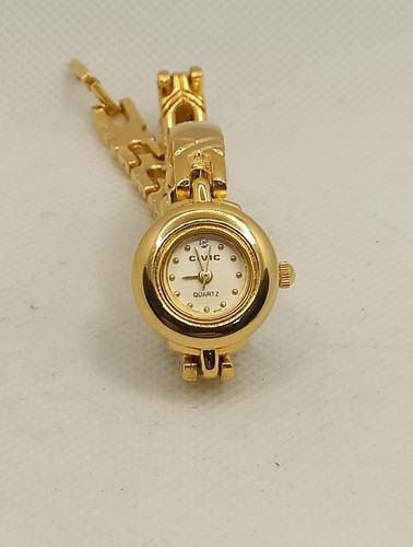 Civic watch gold dial - dial,