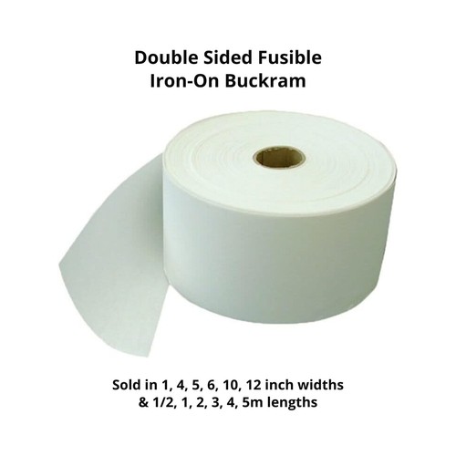 Buckram double sided fusible - double,