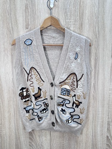 Vintage 100 wool folk - vintage,