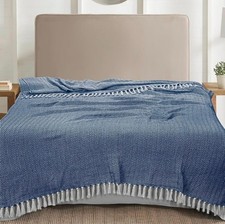 Herringbone Cotton Throw