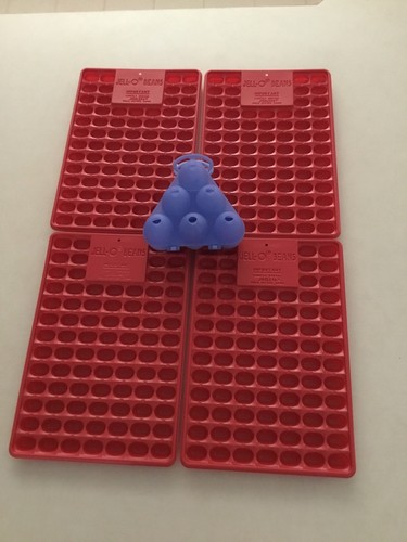 Vtg jell jigglers - jell-o, set