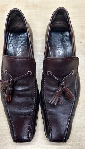 Prada men brown leather - prada,