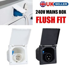 Mains Hook Up Inlet Socket