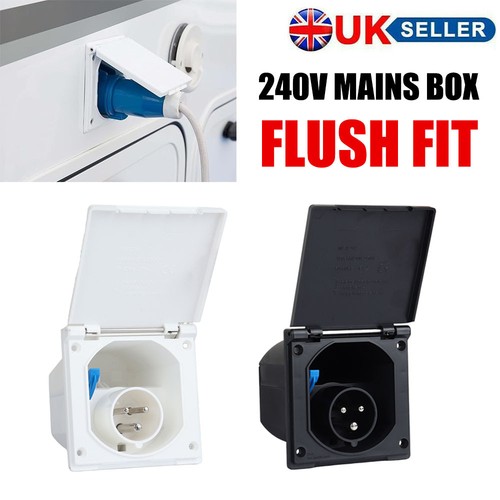Mains hook inlet - mains, socket
