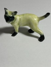 Vintage ceramic siamese cat