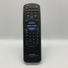 SHARP G0076AJ TV VCR Video