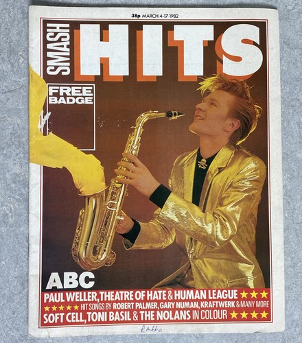 Smash hits magazine march - hits,
