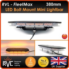 Amber flashing mini lightbar - amber,