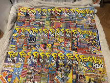 Large Pokemon World Magazine Joblot Multiple Issues (x58)