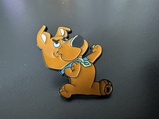 Scrappy Doo Pin Badge Scooby Doo Cartoon Enamel Metal Brooch Hanna Barbera 
