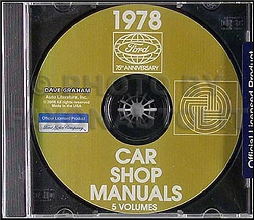 1978 lincoln shop manual - 1978, cd