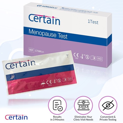 Certain menopause test kit - menopause, at