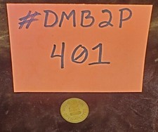 DAVAL MERCURY TOKEN ANTIQUE TRADE STIMULATOR / SLOT MACHINE #DMB2P-401