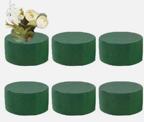 Pcs round floral foam - 6, blocks