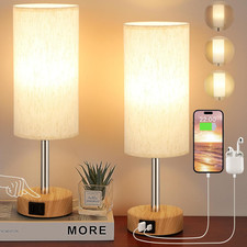 Bedside Lamps Set of 2 Touch