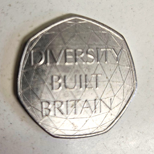 2020 50p diversity built - uk,