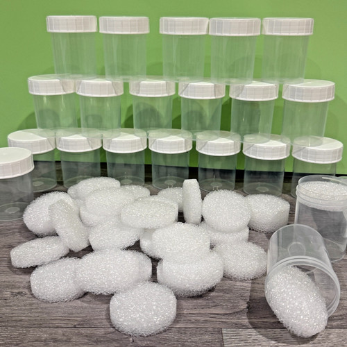 Coral frag shipping tubs - shipping,