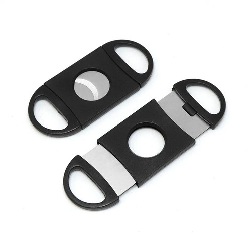 Quality black cigar cutter - black,