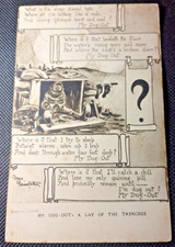 World War 1 (1914-18) Bystander Fragments from France Series  unwritten postcard