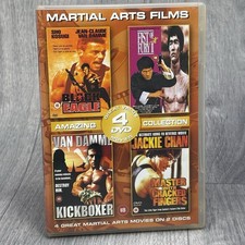 Martial Arts Films 4 DVD Movie