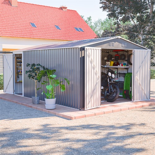 10x14 outdoor metal storage - 10x14,