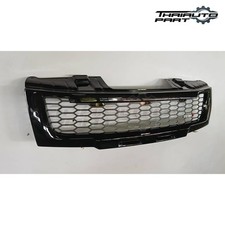 Front Grille Gloss Black Amber