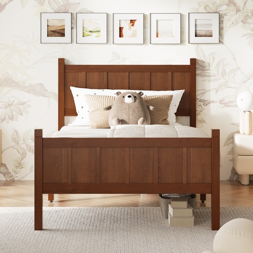 Modern minimalist twin - twin, bed