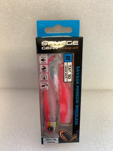 Savage gear minnow - minnow, weedless