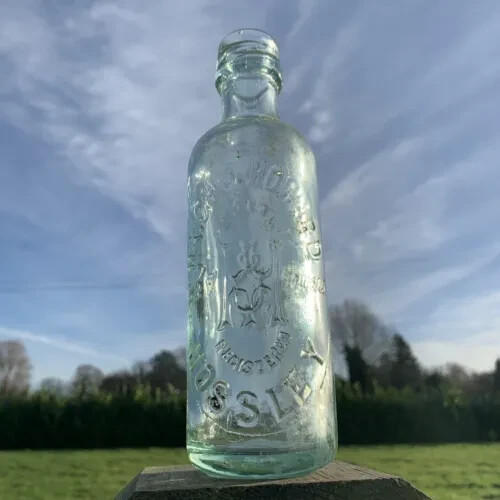 Traditional glass bottle - glass,