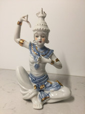 Blue and White/ gold Hindu