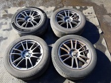 10-15 KIA SPORTAGE MK3 CALIBRE SUZUKA 18" GREY ALLOY WHEELS & 235/55/R18 TYRES